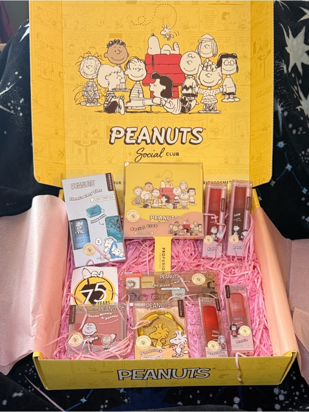 Profusion x Peanuts 75 Years PR Box